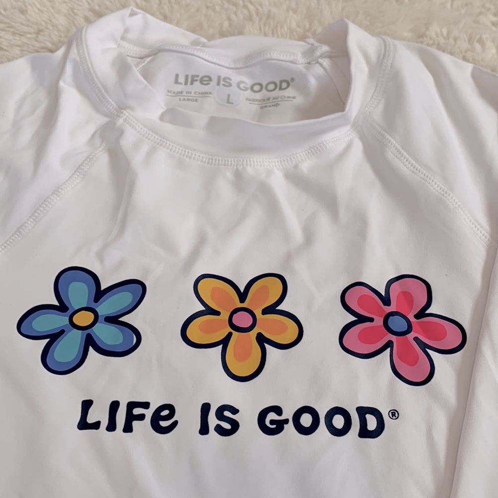LIFE IS GOOD RASHGUARD - Picture 2 of 5